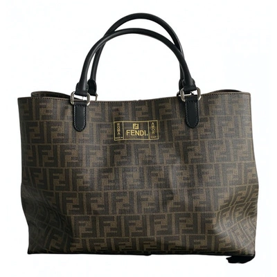 Pre-owned Fendi Brown Leather Bag