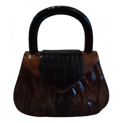 Pre-owned Rocio Brown Crocodile Handbag