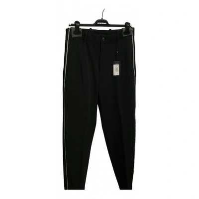 Pre-owned Emporio Armani Black Trousers