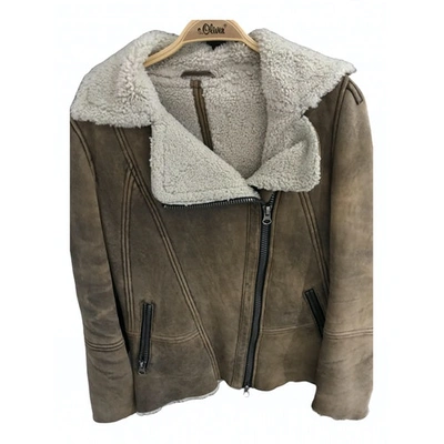 Pre-owned Sylvie Schimmel Camel Leather Jacket