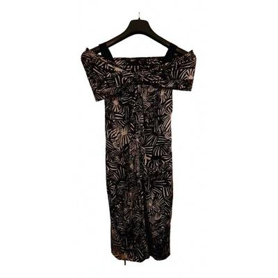 Pre-owned Max Mara Mid-length Dress In Black