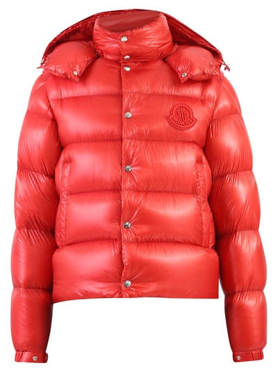 Shop Moncler Tarnos Padded Jacket In Red
