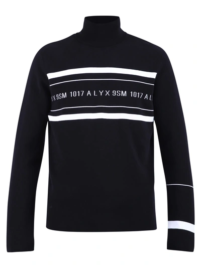 Shop Alyx Intarsia Sweater In Black