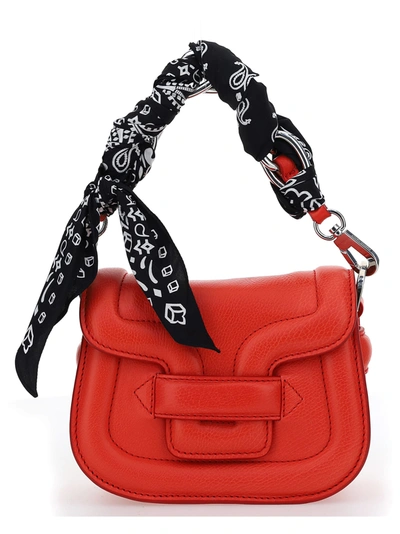 Shop Pierre Hardy Micro Alpha Handbag In Red