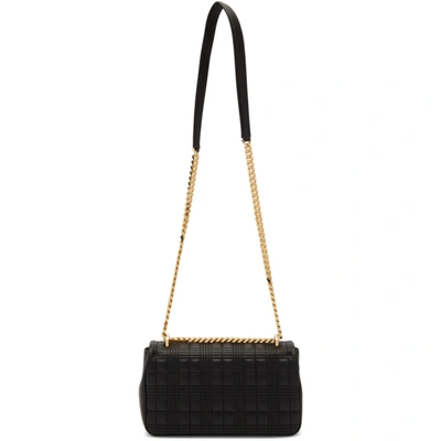 Shop Burberry Black Quilted Small Lola Bag