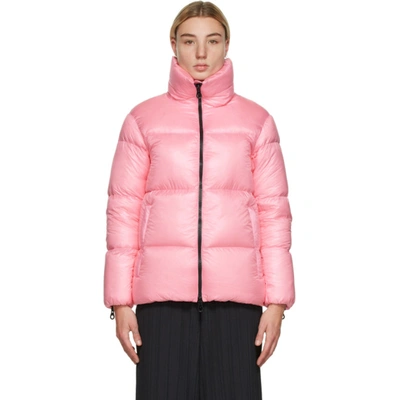 Shop Duvetica Pink Down Alwaid Jacket In 532 Pink