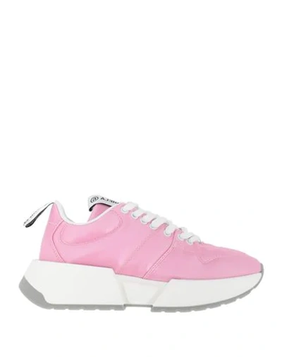 Mm6 Maison Margiela Fuchsia Padded Nylon Studio 2 Sneakers In Pink |  ModeSens