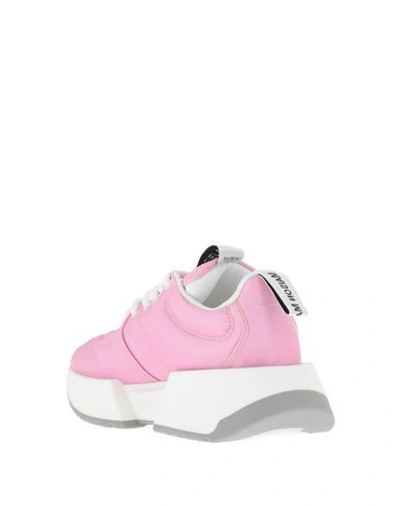 Shop Mm6 Maison Margiela Woman Sneakers Pink Size 8 Textile Fibers