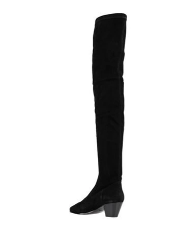 Maje Knee Boots In Black
