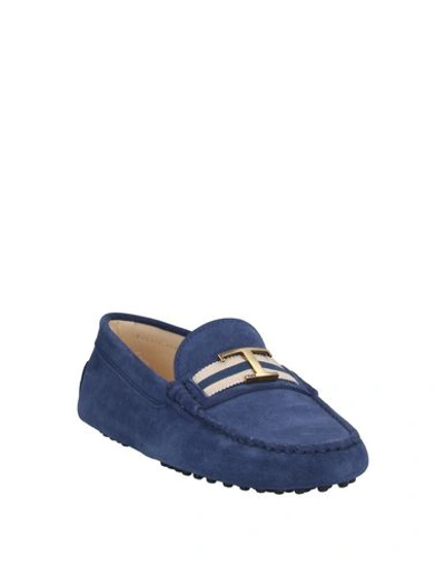 Tod's Loafers In Blue
