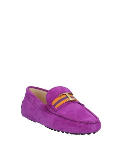Tod's Loafers In Red