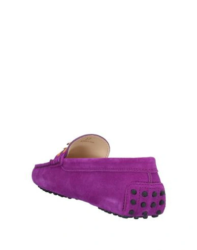 Tod's Loafers In Red