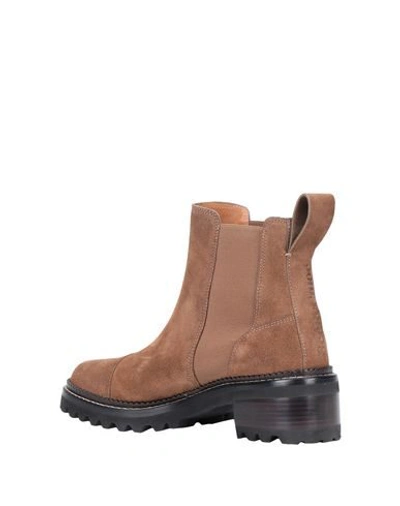 See By Chloé Ankle Boots In Brown