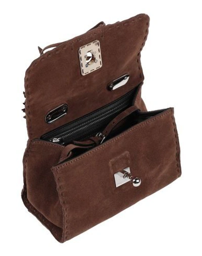 Shop Ermanno Scervino Handbags In Brown