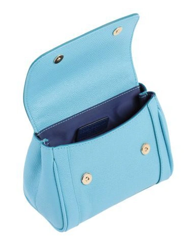 Shop Dolce & Gabbana Handbags In Sky Blue