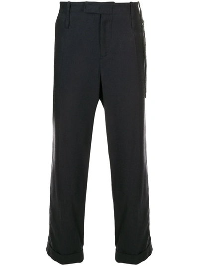 Shop Craig Green Textured Straight-leg Trousers In Grey