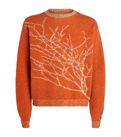 Shop Reese Cooper Branches Knitted Sweater