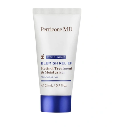 Shop Perricone Md Blemish Relief Retinol Treatment & Moisturizer (59ml) In White