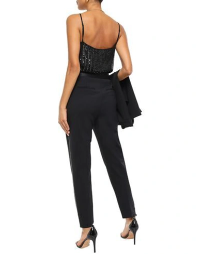 Shop L Agence L'agence Woman Top Black Size Xs Polyester