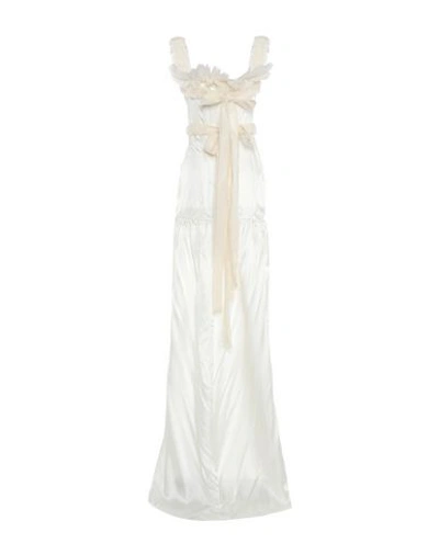 Shop Brock Collection Long Dresses In White
