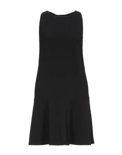 Shop Boutique Moschino Woman Mini Dress Black Size 14 Polyester, Elastane