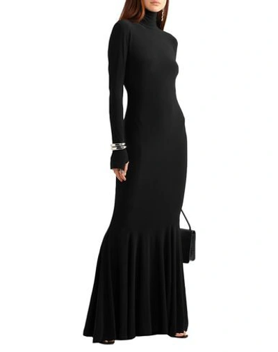 Shop Norma Kamali Long Dress In Black