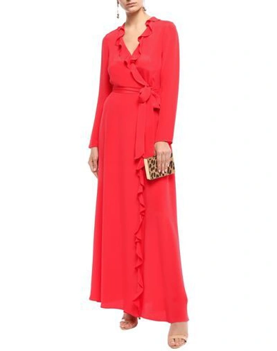 Shop Goat Long Dresses In Red