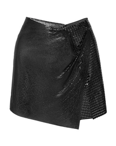 Shop Fannie Schiavoni Mini Skirts In Black