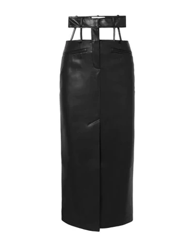 Shop Aleksandre Akhalkatsishvili Long Skirts In Black