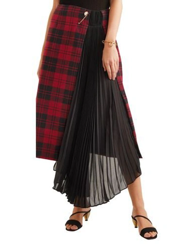 Shop Mother Of Pearl Midi Skirts In Red
