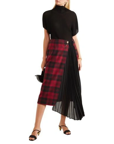 Shop Mother Of Pearl Midi Skirts In Red