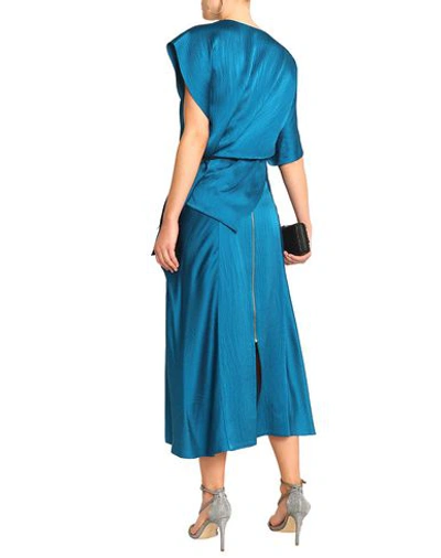Shop Roland Mouret Maxi Skirts In Blue