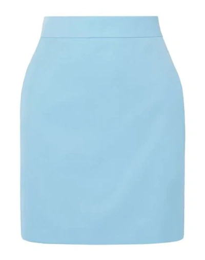 Shop House Of Holland Mini Skirts In Azure
