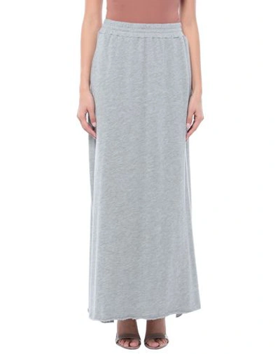 Shop American Vintage Long Skirts In Grey