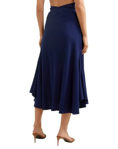 Shop Maggie Marilyn Midi Skirts In Dark Blue
