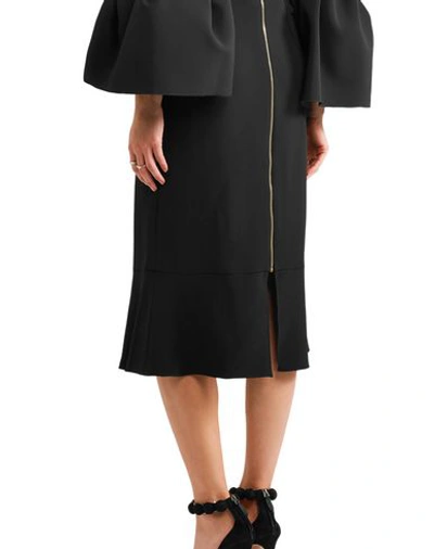 Shop Roland Mouret 3/4 Length Skirts In Black