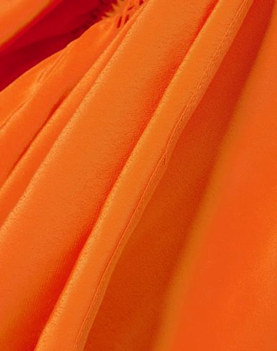 Shop Preen Line Midi Skirts In Orange