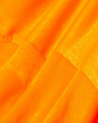 Shop House Of Holland Woman Long Skirt Orange Size 2 Polyester