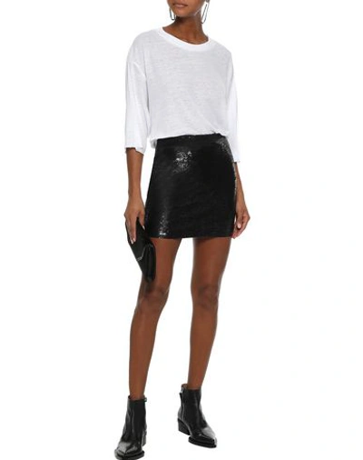 Shop Iro Mini Skirts In Black