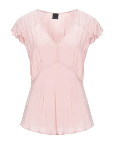 Shop Pinko Woman Blouse Pink Size 0 Viscose