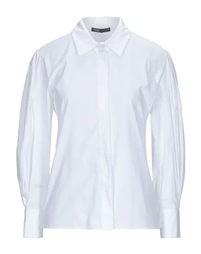 Shop Maje Shirts In White