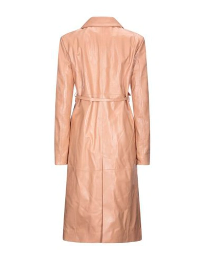 Shop Drome Full-length Jacket In Pale Pink