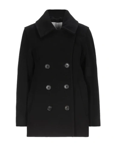 Shop Mackintosh Coat In Black