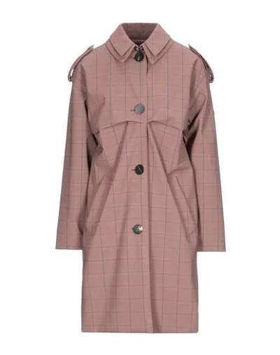 Shop Rrd Overcoats In Light Brown