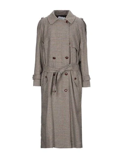 Shop American Vintage Coats In Beige