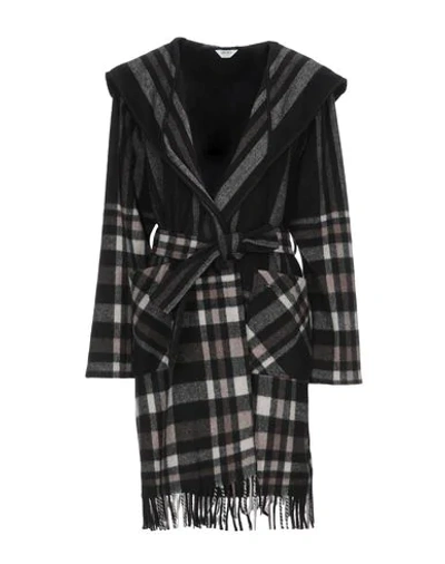 Shop Liu •jo Coats In Black