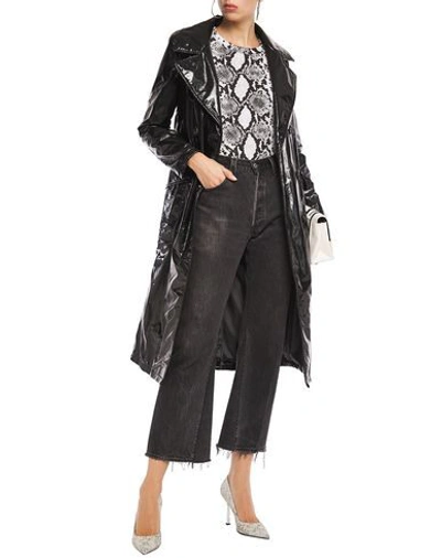 Shop Ainea Overcoats In Black
