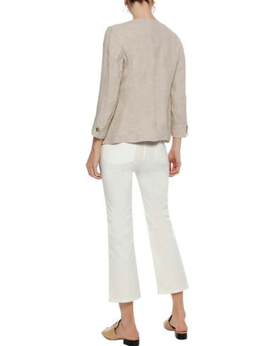 Shop Weekend Max Mara Denim Pants In White