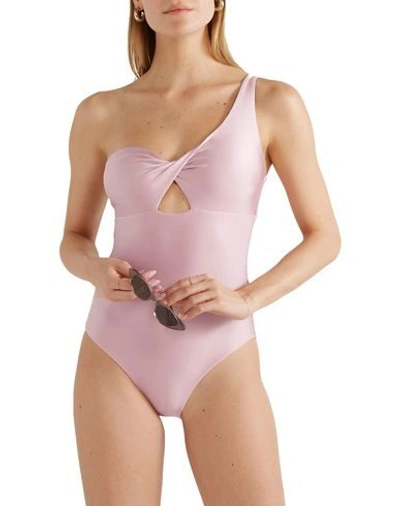 Shop Skin One-piece Swimsuits In Pink