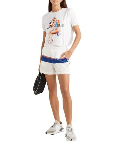 Shop Adam Selman Sport Beach Shorts And Pants In White